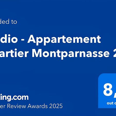 Studio - Appartement Quartier Montparnasse 2 Free Netflix Paris Luaran gambar